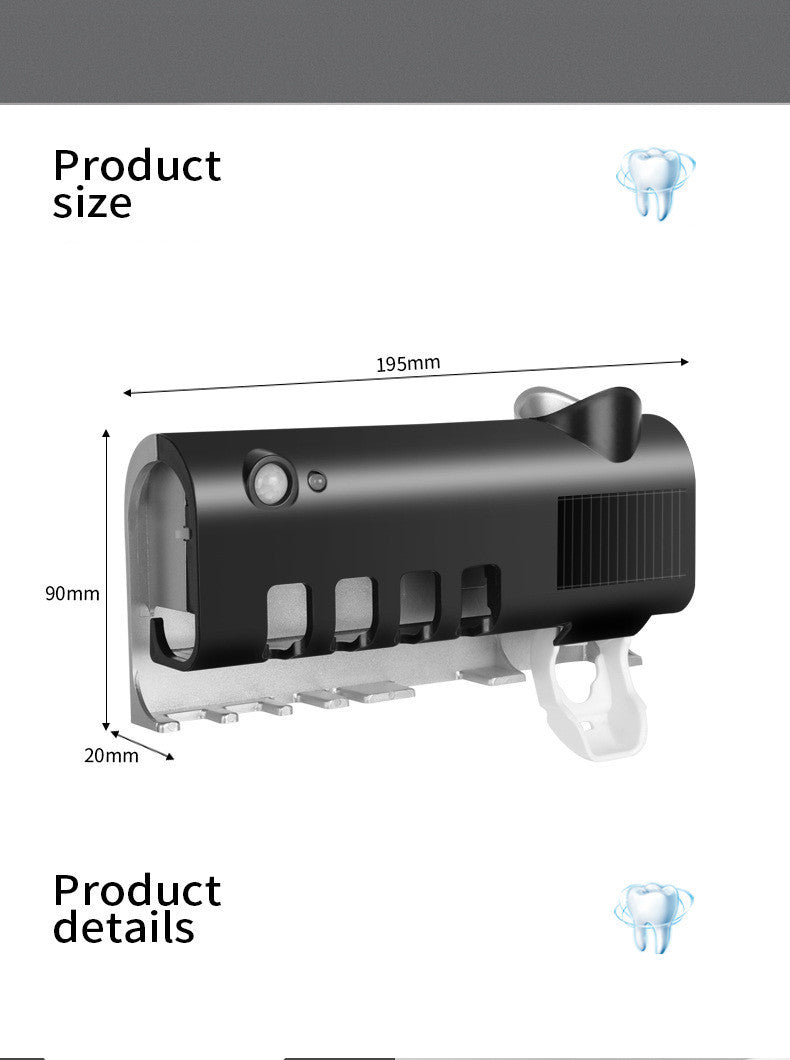 Smart Wall-mounted Toothbrush Holder
