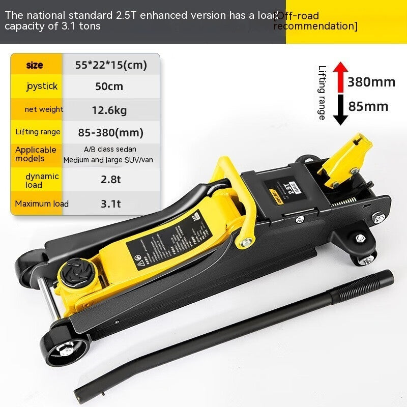 Horizontal Car Jack wit handle