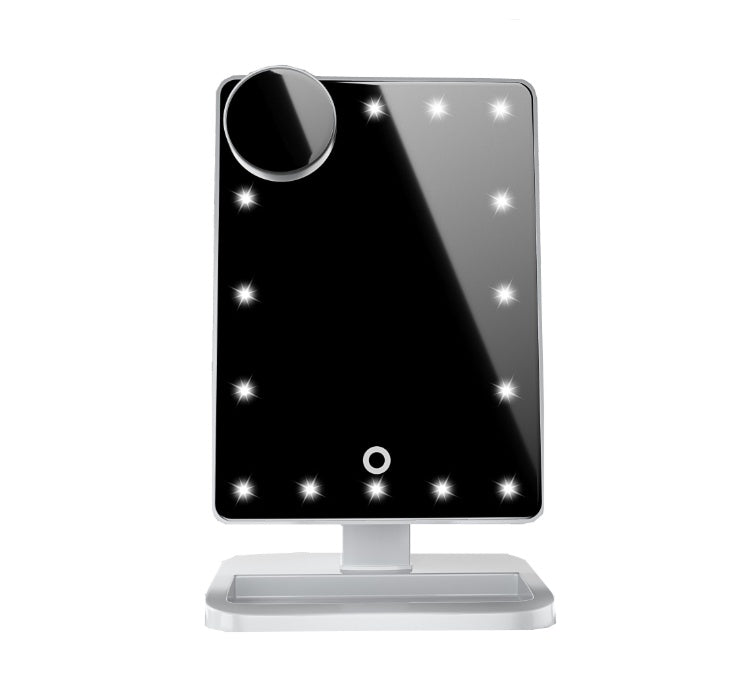 Touch Screen Makeup Mirror With LED Light Bluetooth Speaker
