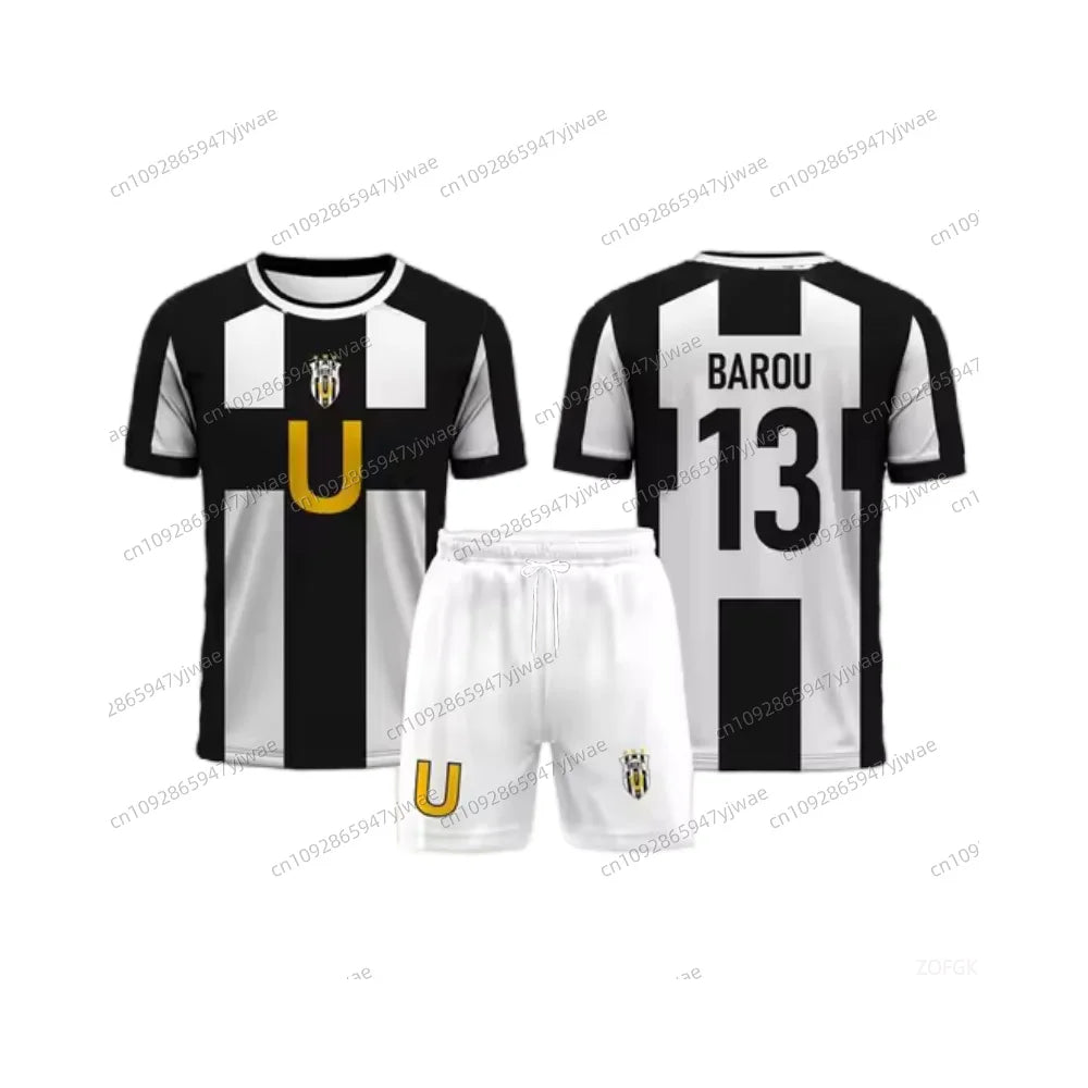 Soccer Jersey T-shirt & shorts set