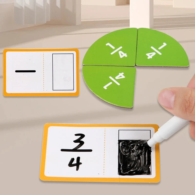 Wooden Learning Set Educational Math Toy