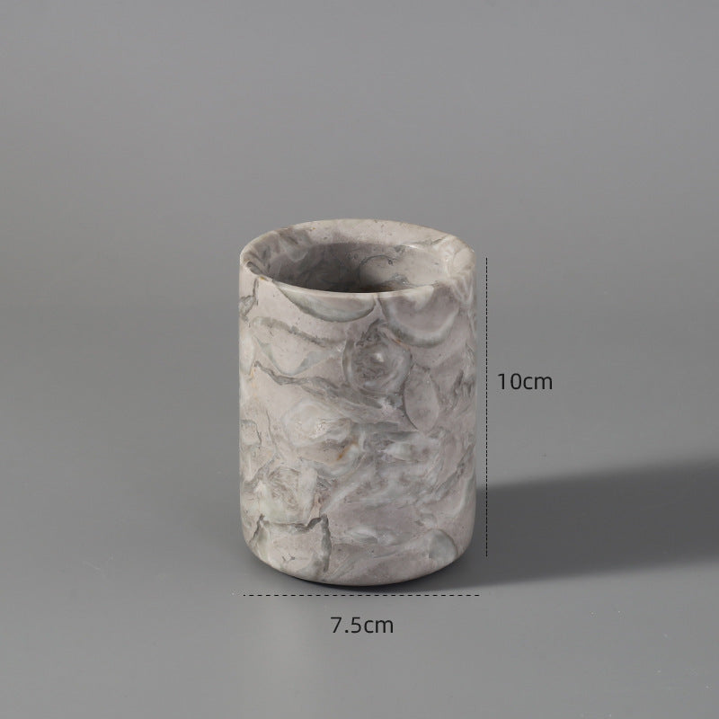 Marble Bathroom Set Furnishing