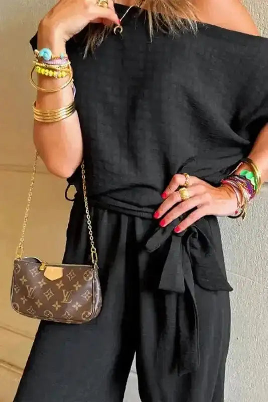 Women's One Shoulder Jumpsuit