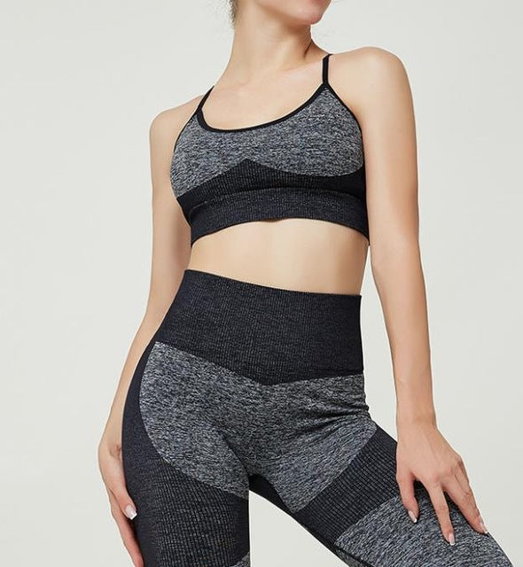 High Waist Yoga Pants Seamless Women Sports Leggings Fitness-6