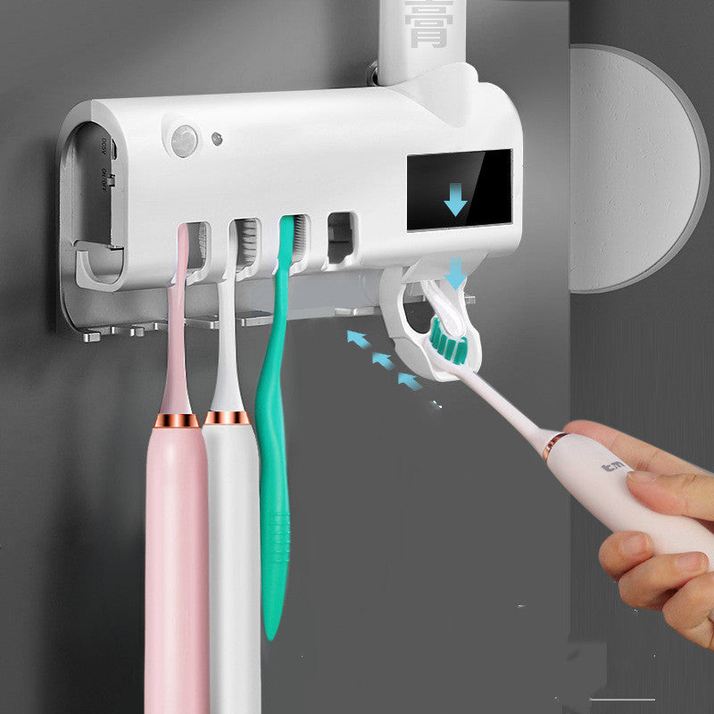 Smart Wall-mounted Toothbrush Holder