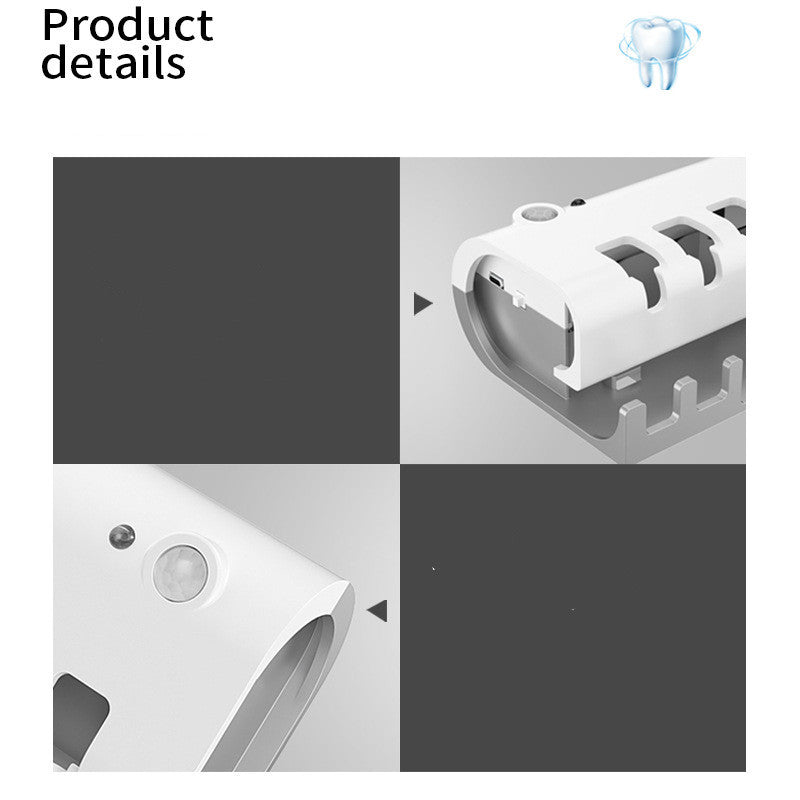 Smart Wall-mounted Toothbrush Holder