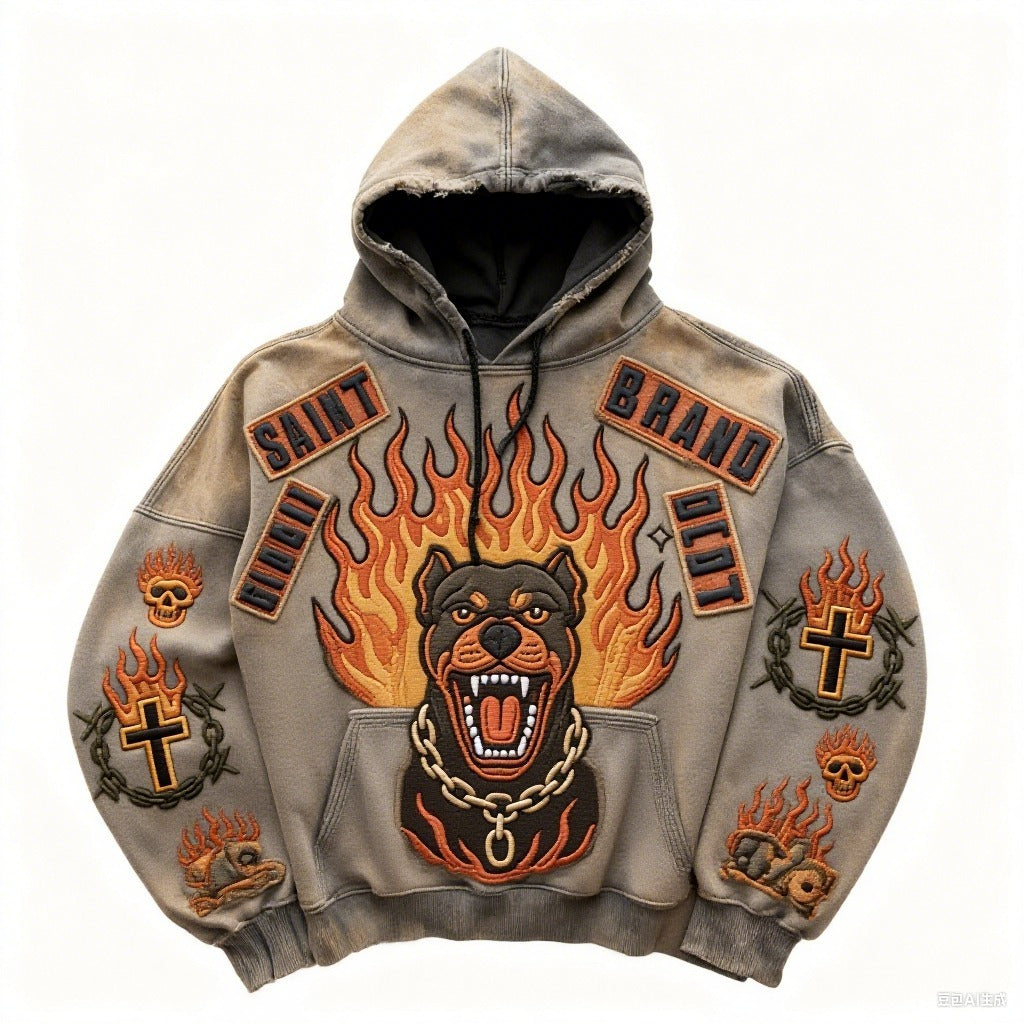 Retro fashionable Hoodie