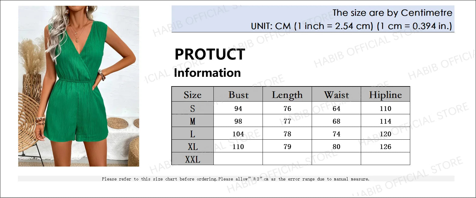 Jump Suit Women Overalls Playsuits Vacation One Pieces Outfits Romper Summer Casual Cross V-neck Sleeveless Solid Short Female