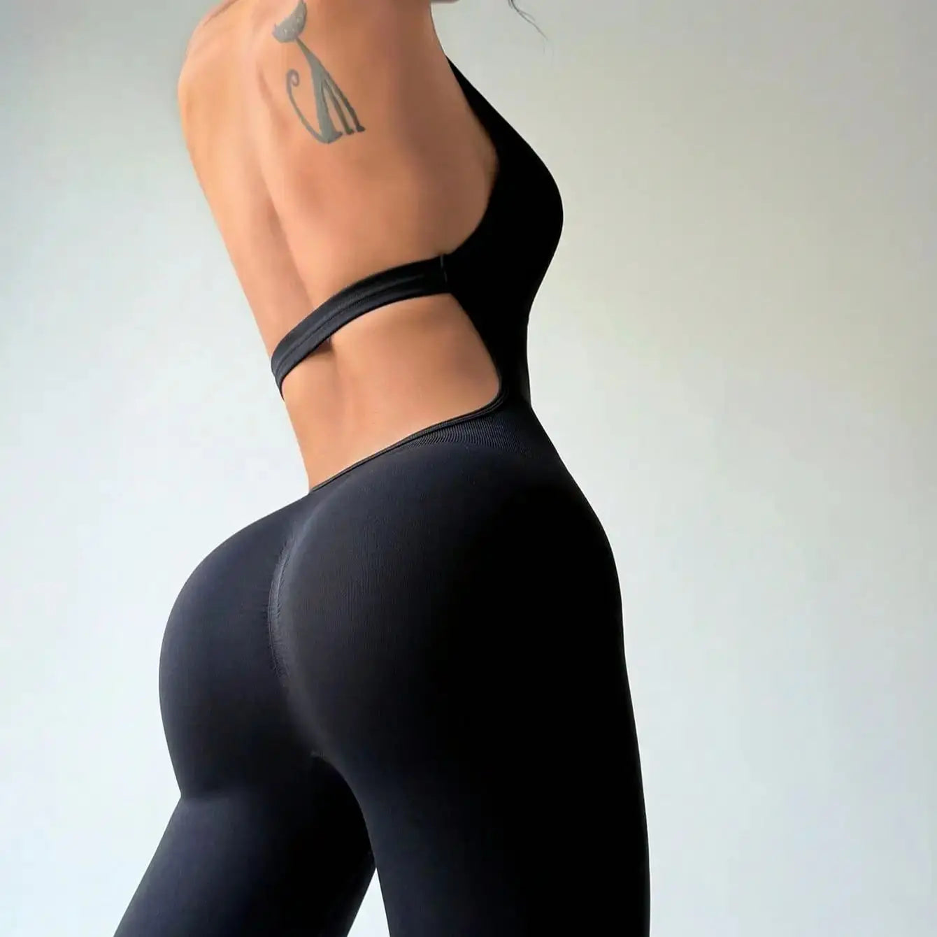 One-Piece Yoga Jumpsuit Skinny Short Sportswear Woman Gym Clothing Workout Clothes Fitness Stretch Bodysuit For Women tracksuit