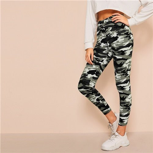 Women's Camo Print Leggings