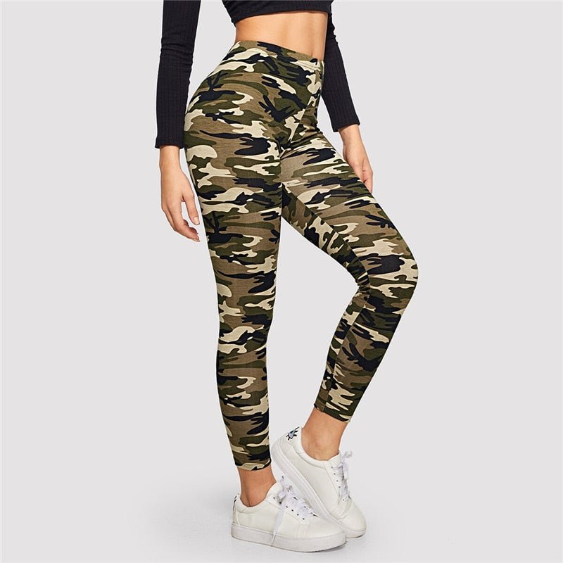 Women's Camo Print Leggings