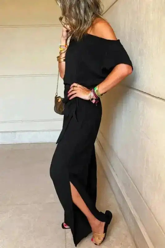Women's One Shoulder Jumpsuit