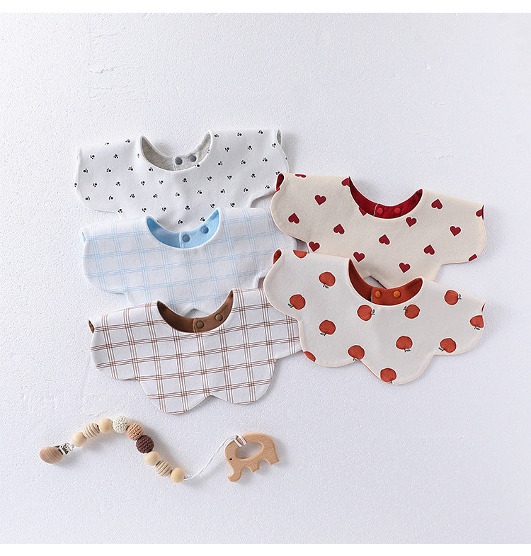 Baby Uni-Sex Flower Bib