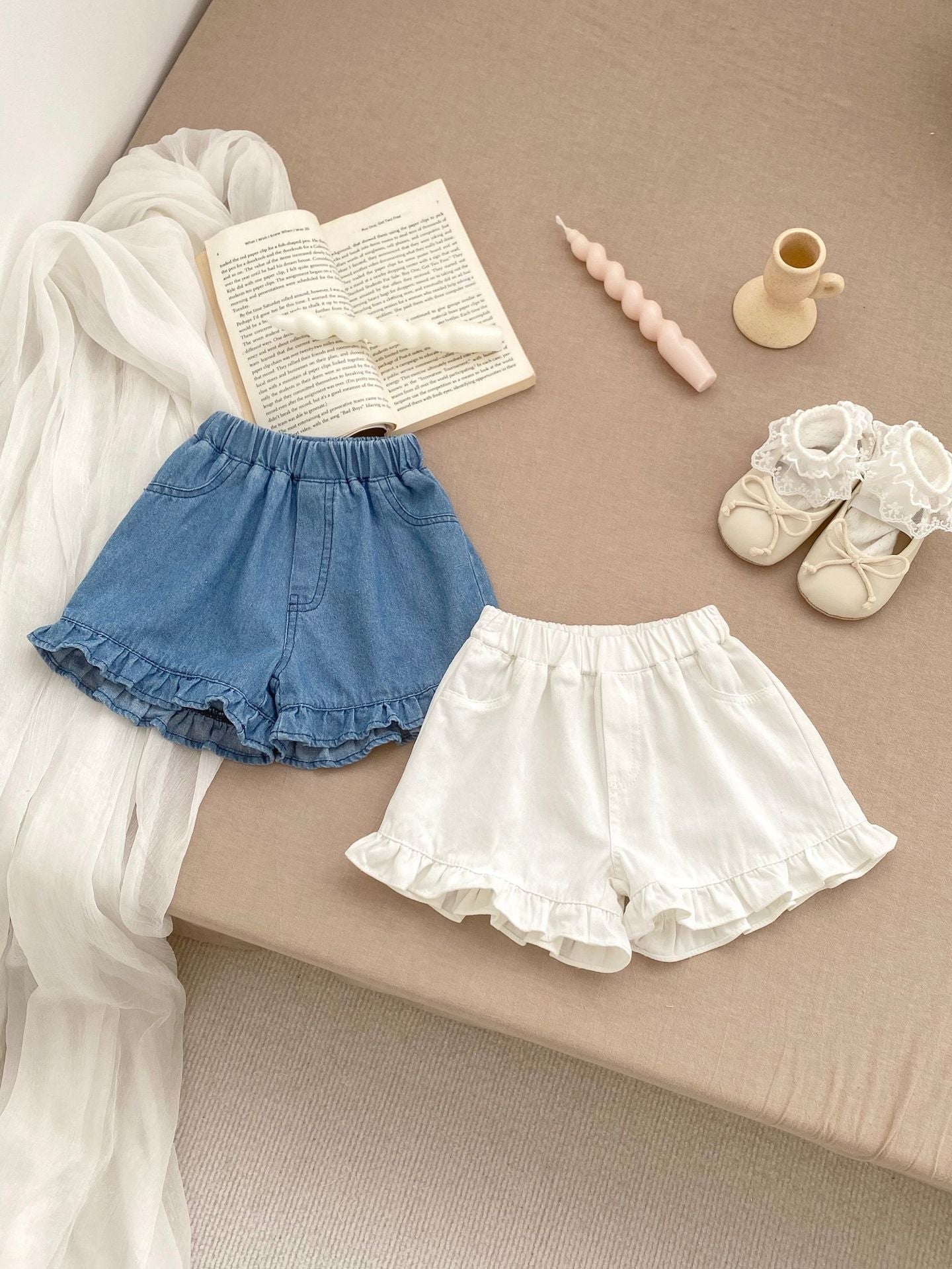 Baby Girl Denim Shorts