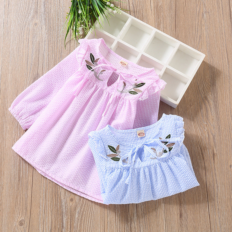 Baby Girl Bow Tie T-Shirt