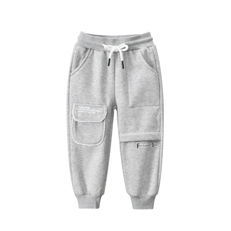 Baby Girl Graphic Fleece Trousers