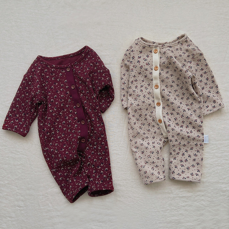Baby Girl Flower Rompers
