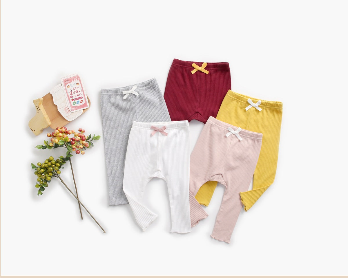 Baby Girl Leggings with bow