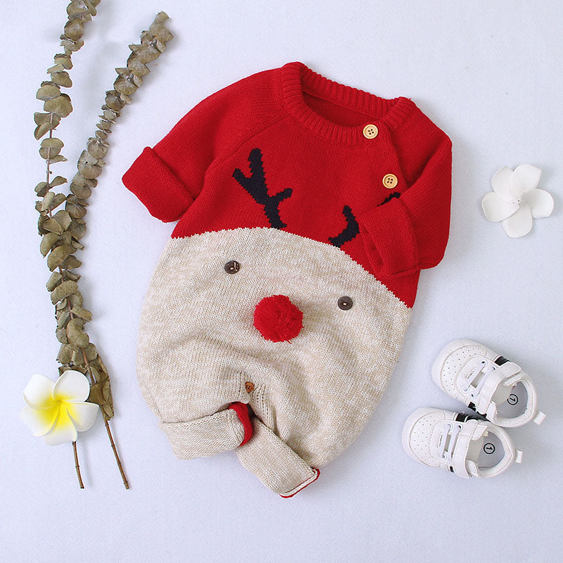 Baby Uni-Sex Christmas Rompers