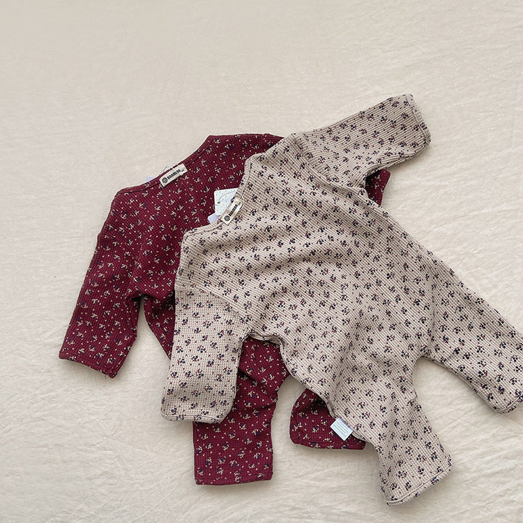 Baby Girl Flower Rompers