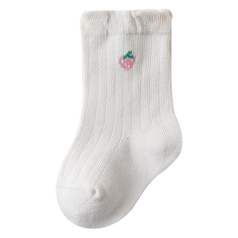 Baby Girl Breathable socks (2 pairs)
