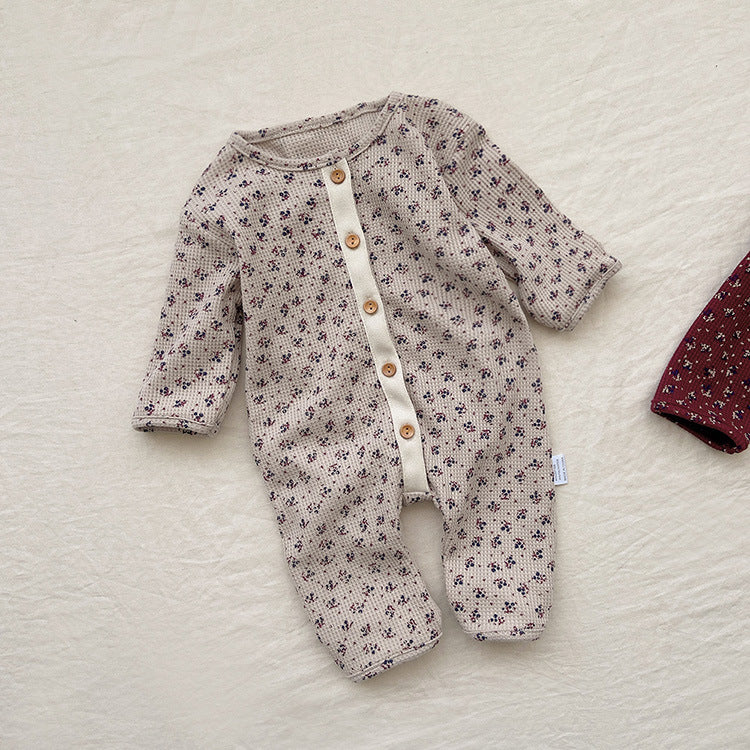 Baby Girl Flower Rompers