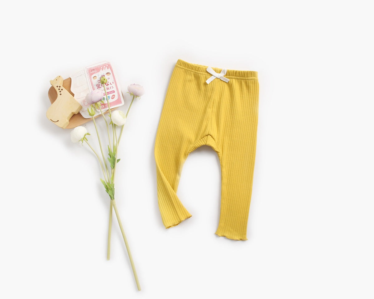 Baby Girl Leggings with bow