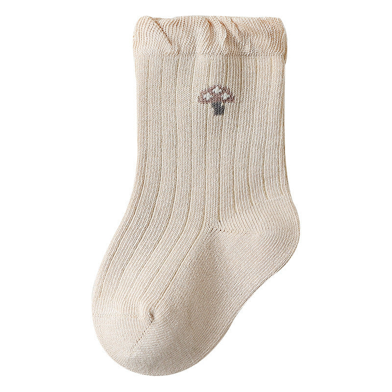 Baby Girl Breathable socks (2 pairs)
