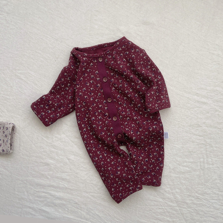 Baby Girl Flower Rompers