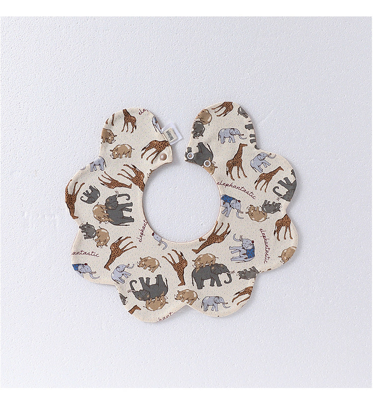 Baby Uni-Sex Flower Bib