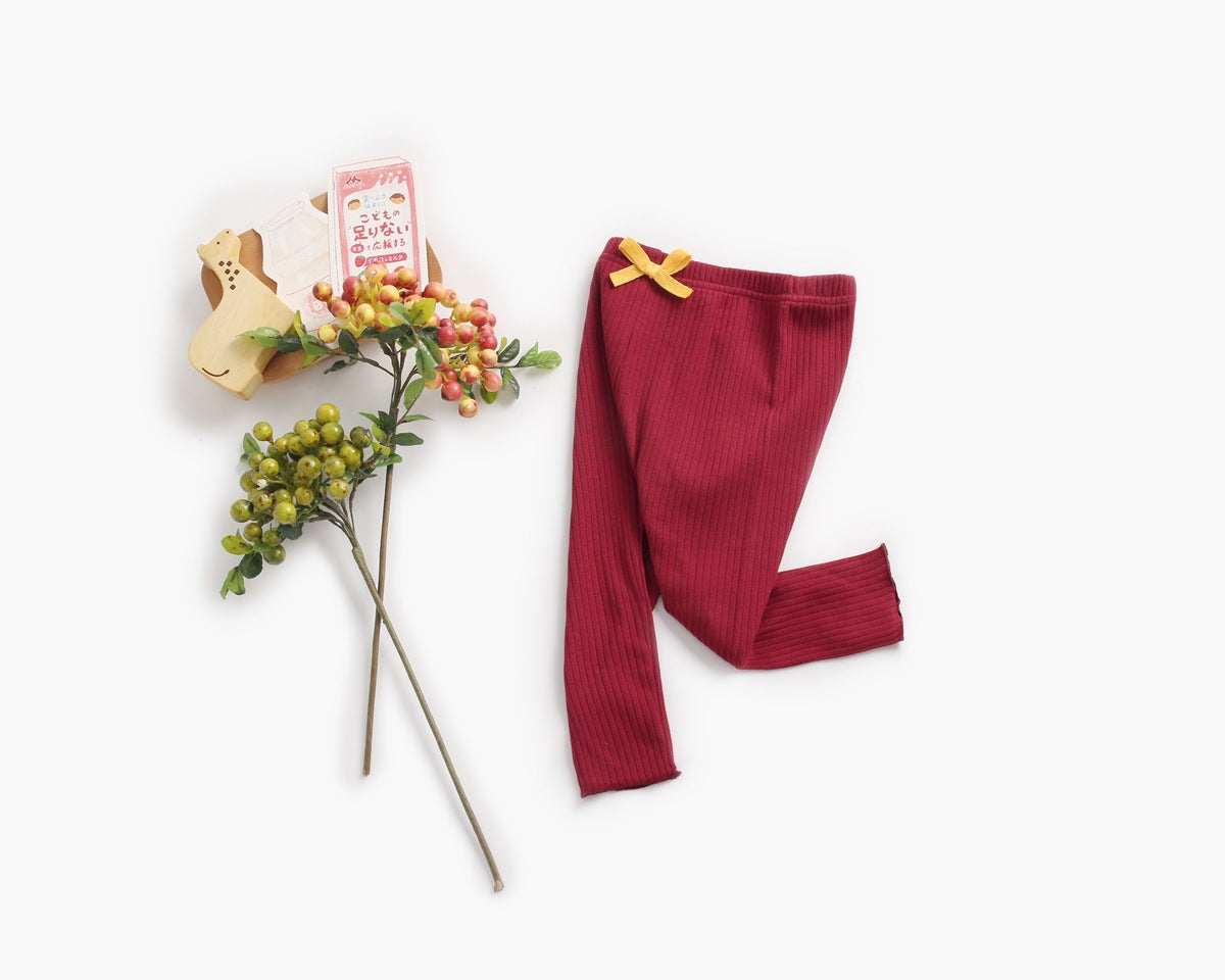 Baby Girl Leggings with bow