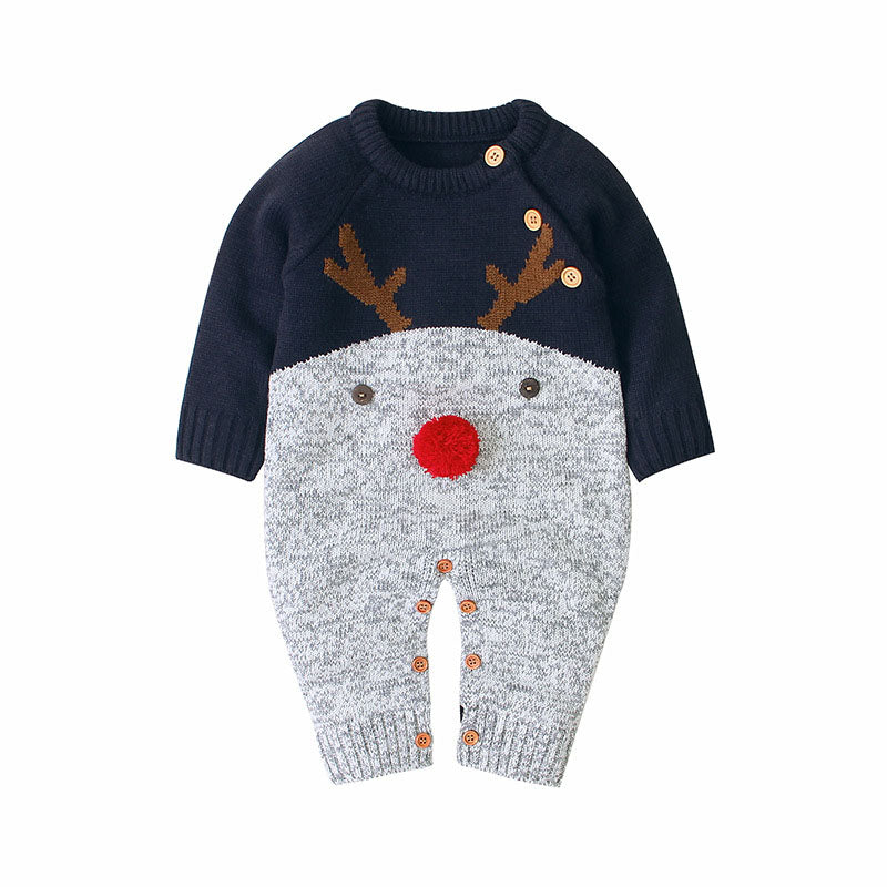 Baby Uni-Sex Christmas Rompers